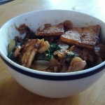 Stir-Fried Bok Choy and Radish with Tofu